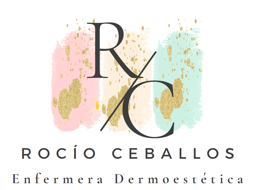 Logotipo Rocío Ceballos, Enfermera Dermoestética